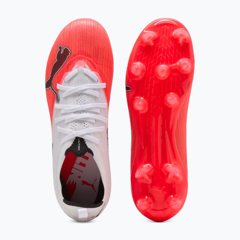 Încălțăminte de fotbal pentru copii Puma Ultra Nitro 7 Ultimate FG/AG Jr ultra red/puma black/puma white 5