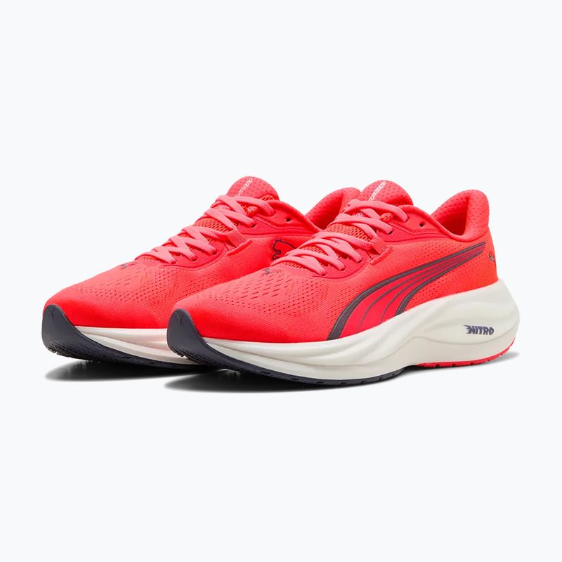 Încălțăminte de alergare Puma Electrify Nitro 5 ultra red/inky depths 4