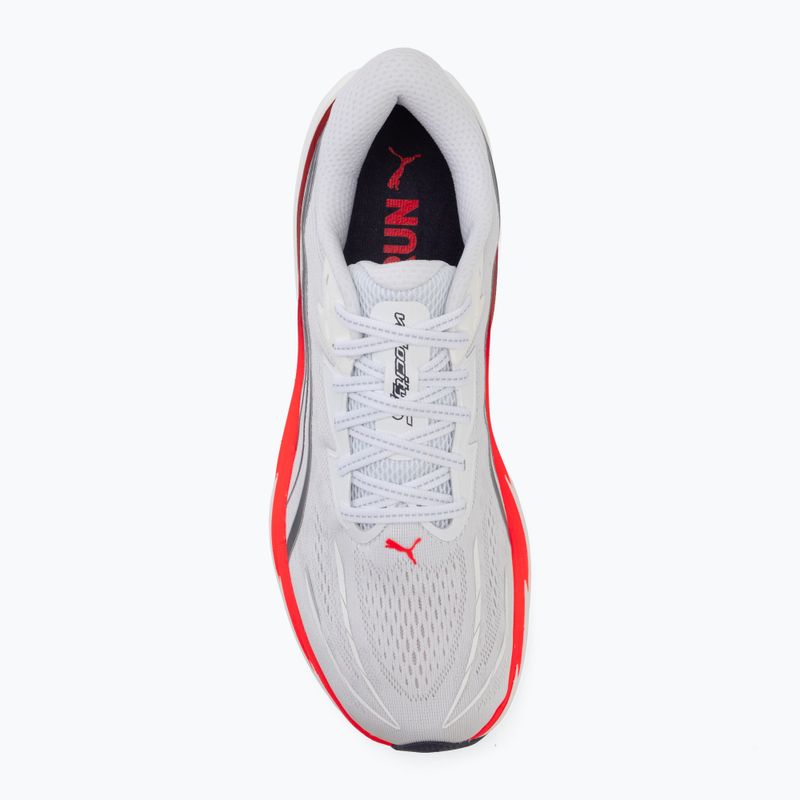 Încălțăminte de alergare pentru bărbați Puma Velocity Nitro 5 puma white/ultra red 5