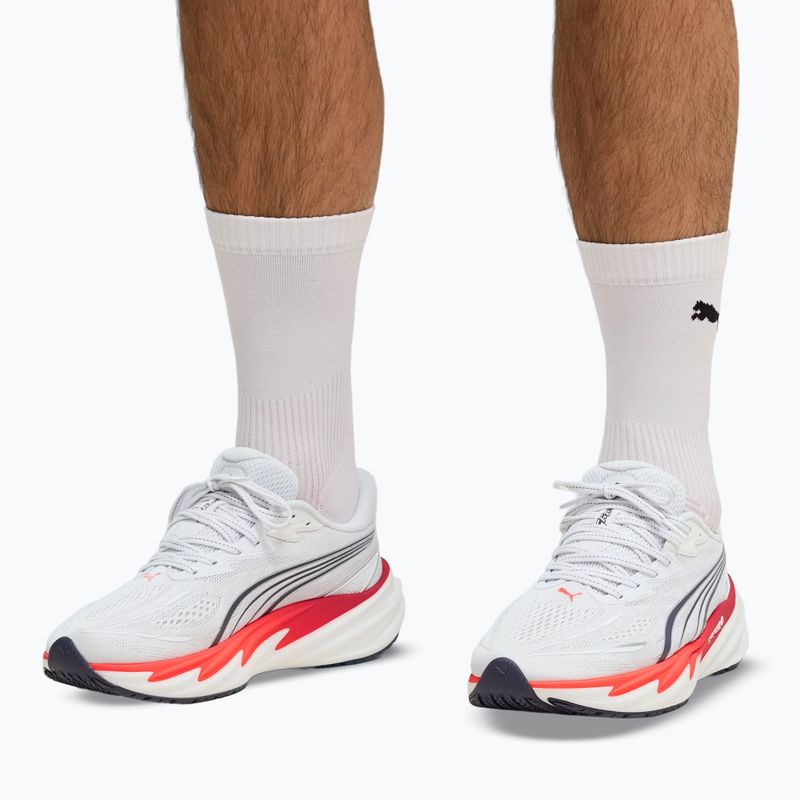 Încălțăminte de alergare pentru bărbați Puma Velocity Nitro 5 puma white/ultra red 7