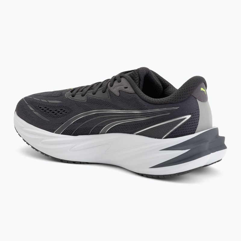 Încălțăminte de alergare pentru bărbați Puma Velocity Nitro 5 moody gray/sunny lime 3