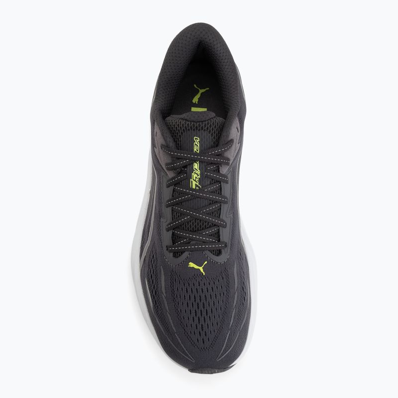 Încălțăminte de alergare pentru bărbați Puma Velocity Nitro 5 moody gray/sunny lime 5