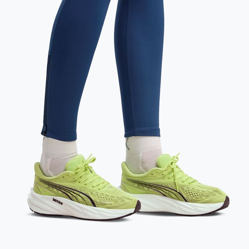 Încălțăminte de alergare pentru femei Puma Velocity Nitro 5 sunny lime/puma black 7