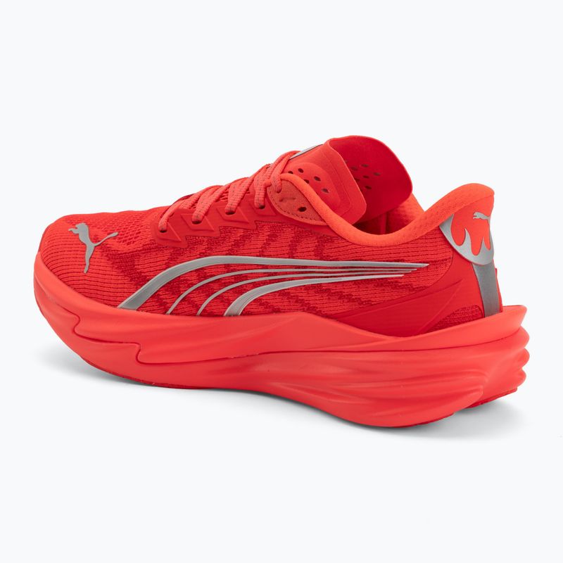 Încălțăminte de alergare pentru femei PUMA Deviate Nitro 4 ultra red/puma silver 3