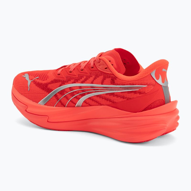 Încălțăminte de alergare pentru bărbați PUMA Deviate Nitro 4 ultra red/puma silver 3