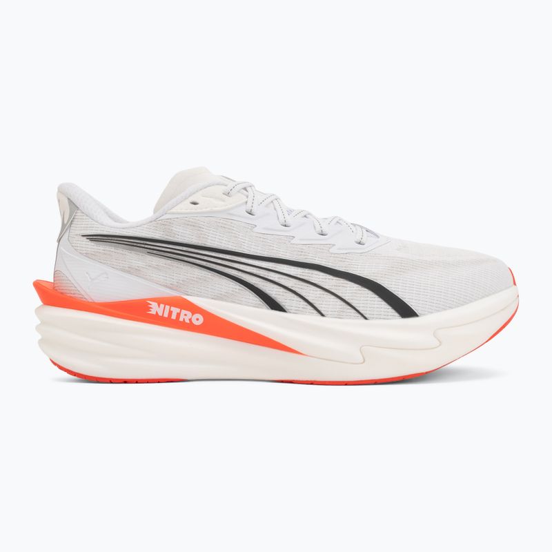 Încălțăminte de alergare pentru bărbați PUMA Deviate Nitro 4 puma white/ultra red 2