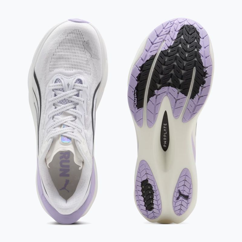 Încălțăminte de alergare pentru femei PUMA Deviate Nitro 4 puma white/light lavender 5