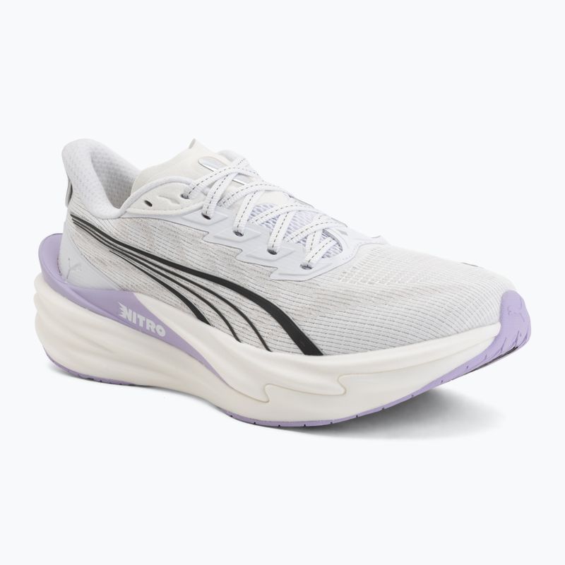 Încălțăminte de alergare pentru femei PUMA Deviate Nitro 4 puma white/light lavender