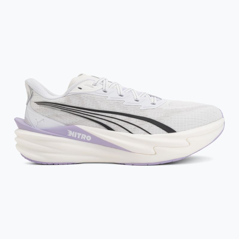 Încălțăminte de alergare pentru femei PUMA Deviate Nitro 4 puma white/light lavender 2