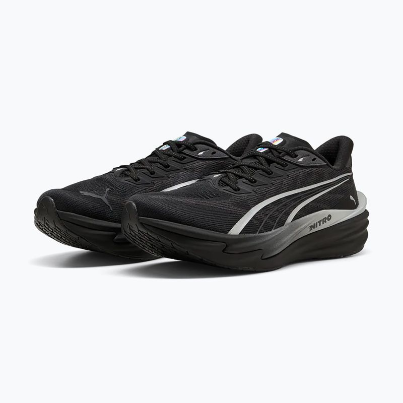 Încălțăminte de alergare pentru bărbați PUMA Deviate NITRO 4 Brightstride puma black 3