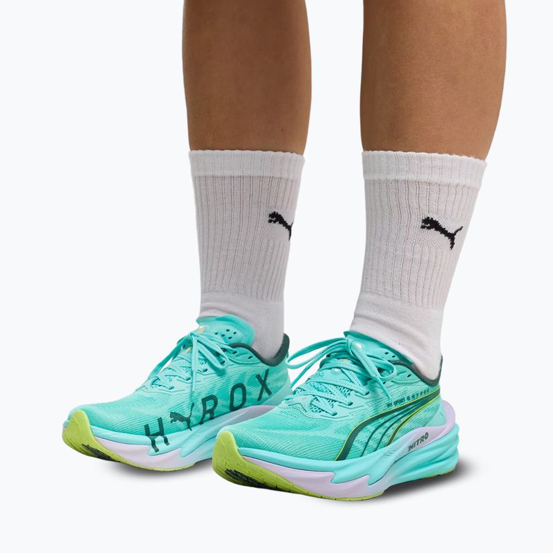 Încălțăminte de antrenament pentru femei PUMA Deviate Nitro 4 X Hyrox intense mint/light lavender 7