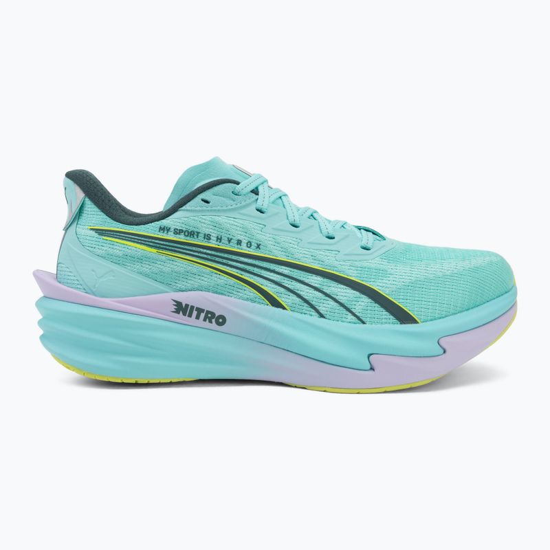 Încălțăminte de antrenament pentru femei PUMA Deviate Nitro 4 X Hyrox intense mint/light lavender 2