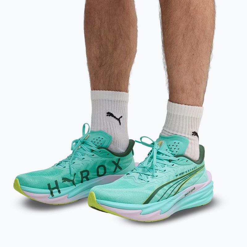 Încălțăminte de antrenament PUMA Deviate Nitro 4 X Hyrox intense mint/light lavender 7