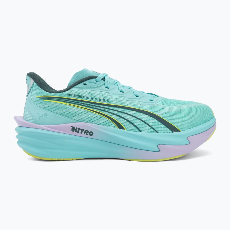 Încălțăminte de antrenament PUMA Deviate Nitro 4 X Hyrox intense mint/light lavender 2