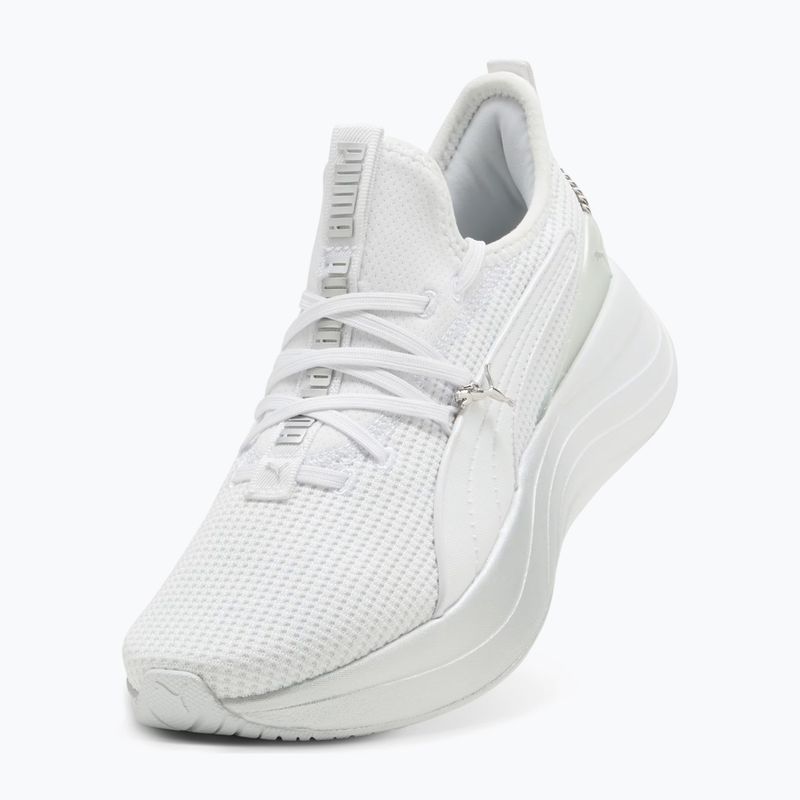 Încălțăminte pentru femei PUMA Softride Sabrina Polished Chrome puma white/silver mist/puma silver 4