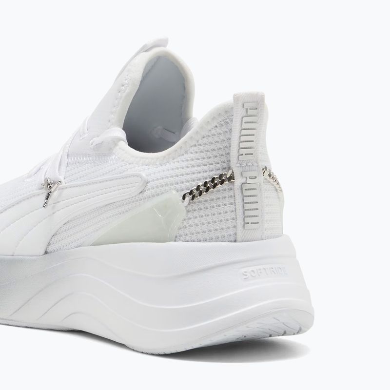 Încălțăminte pentru femei PUMA Softride Sabrina Polished Chrome puma white/silver mist/puma silver 6