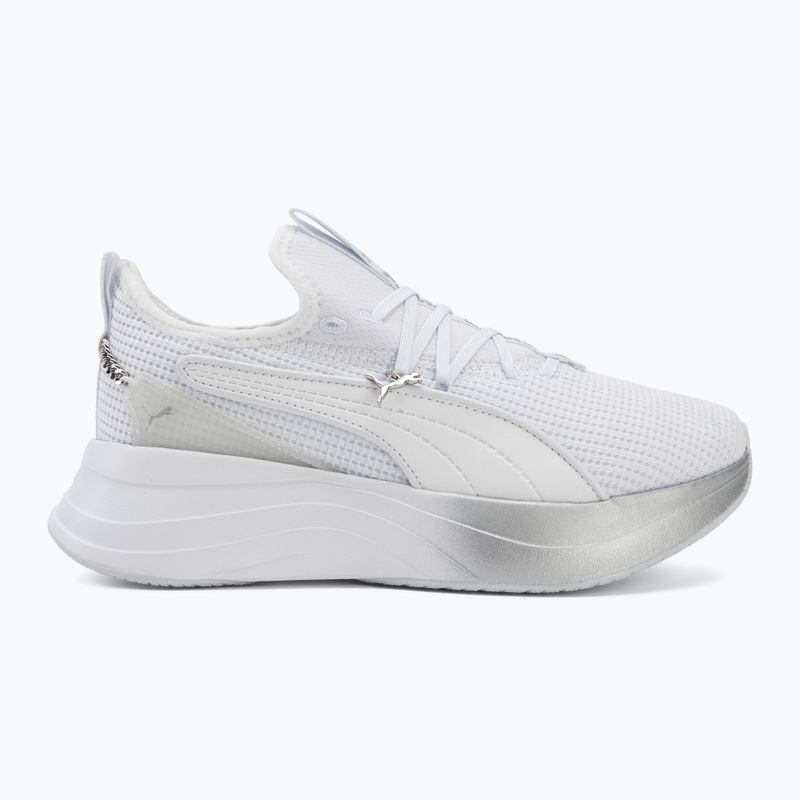 Încălțăminte pentru femei PUMA Softride Sabrina Polished Chrome puma white/silver mist/puma silver 2