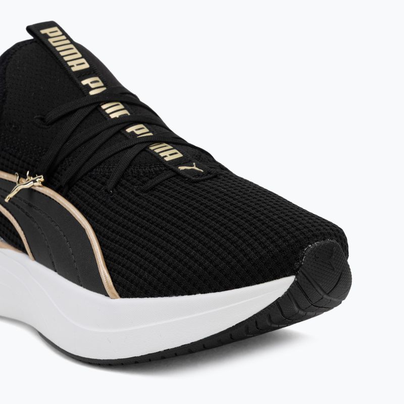 Încălțăminte pentru femei PUMA Softride Sabrina Polished Chrome puma black/puma white/puma gold 7