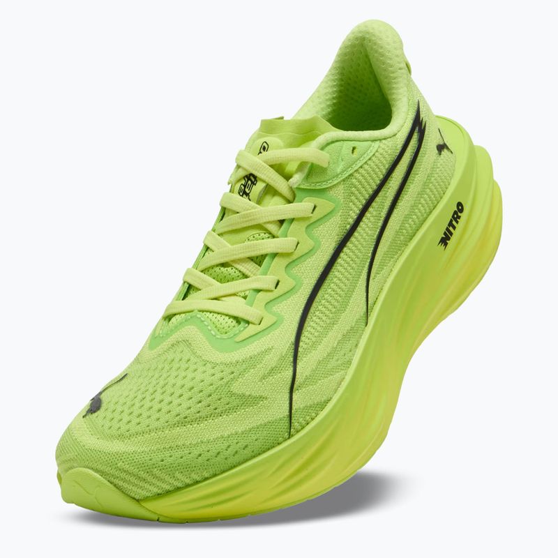Încălțăminte de alergare pentru femei Puma Deviate Pure Nitro sunny lime 3