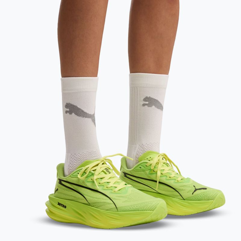 Încălțăminte de alergare pentru femei Puma Deviate Pure Nitro sunny lime 7