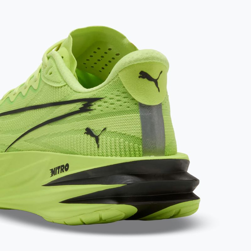 Încălțăminte de alergare pentru bărbați Puma Deviate Pure Nitro sunny lime/puma black 5