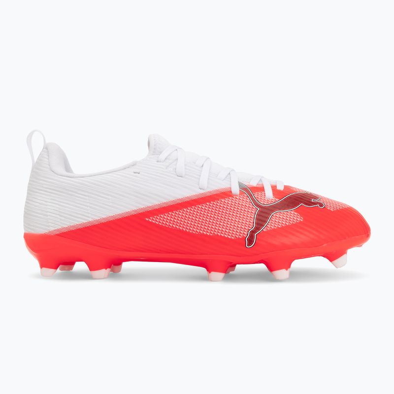 Încălțăminte de fotbal pentru copii PUMA Ultra 7 Match FG/AG Jr ultra red/puma black/puma white 2