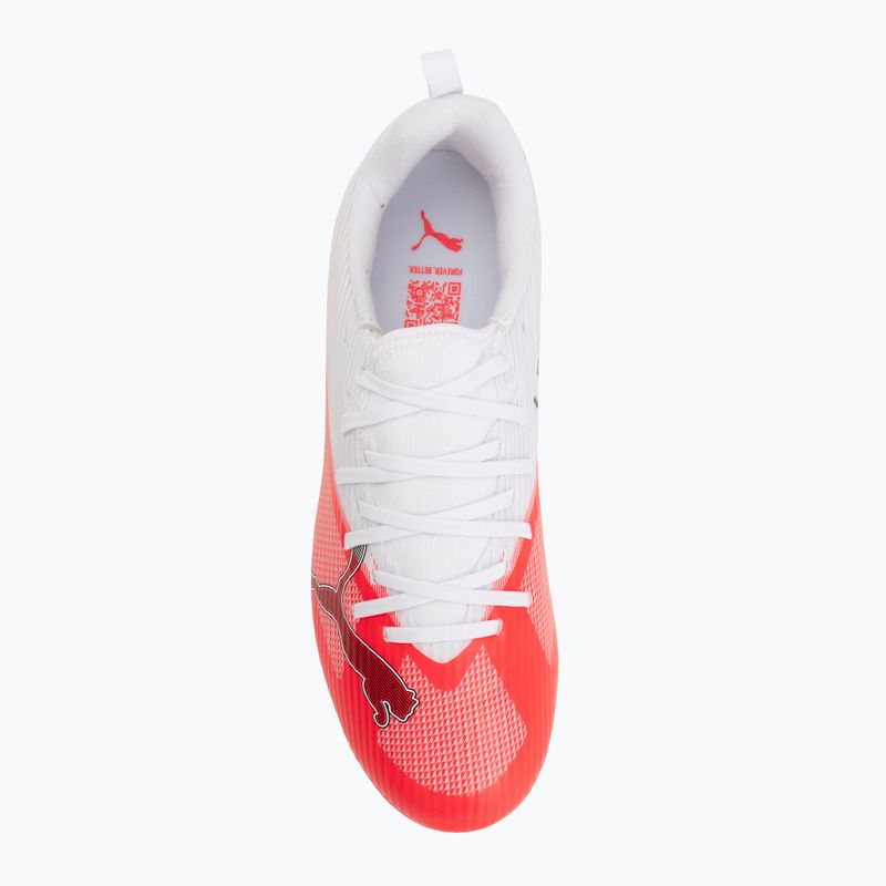 Încălțăminte de fotbal pentru copii PUMA Ultra 7 Match FG/AG Jr ultra red/puma black/puma white 5