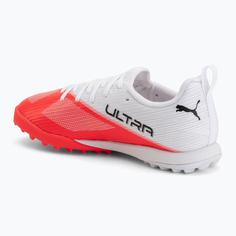 Încălțăminte de fotbal pentru copii PUMA Ultra 7 Match TT Jr ultra red/puma black/puma white 3