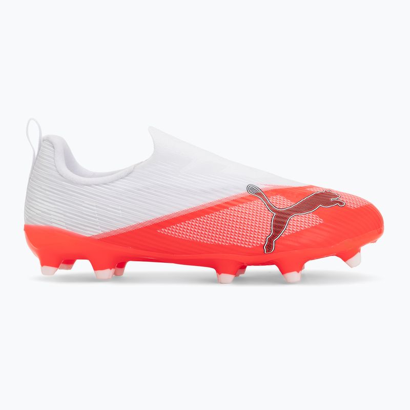 Încălțăminte de fotbal pentru copii PUMA Ultra 7 Match LL FG/AG Jr ultra red/puma black/puma white 2