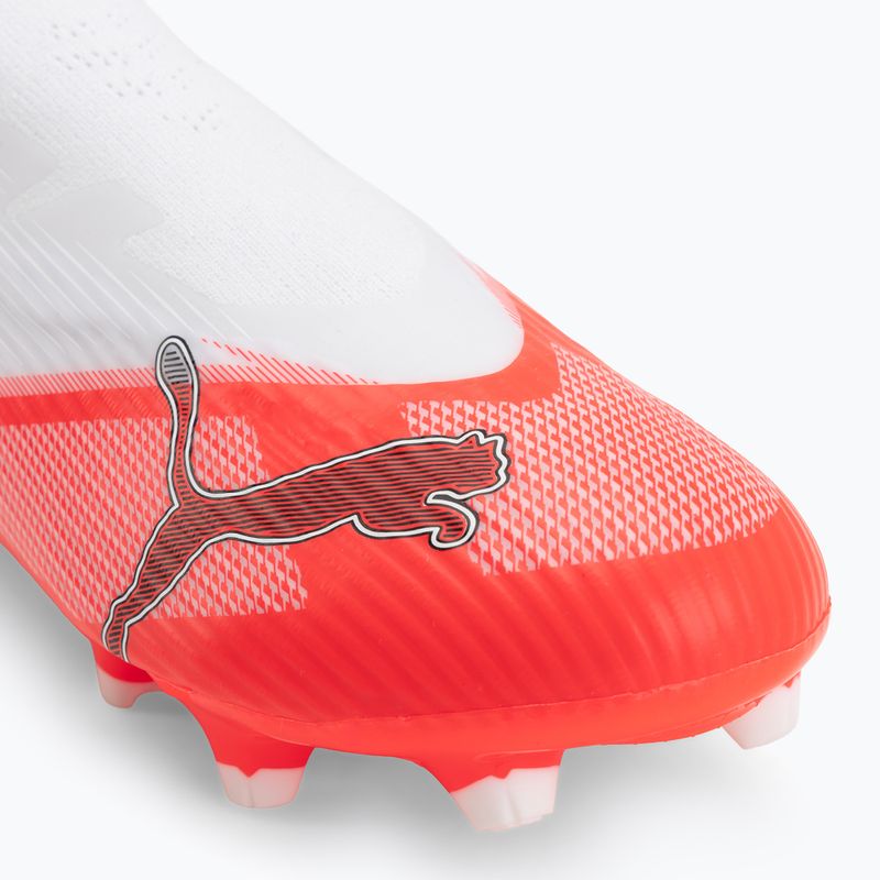 Încălțăminte de fotbal pentru copii PUMA Ultra 7 Match LL FG/AG Jr ultra red/puma black/puma white 7