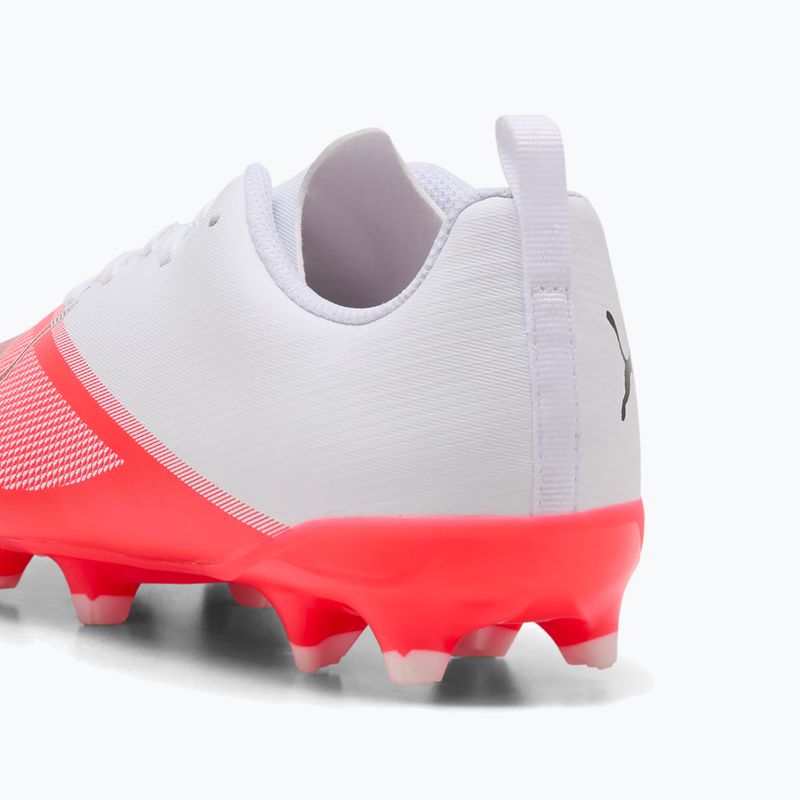 Încălțăminte de fotbal pentru copii Puma Ultra 7 Play FG/AG Jr Ultra Red/Puma Black/Puma White 6