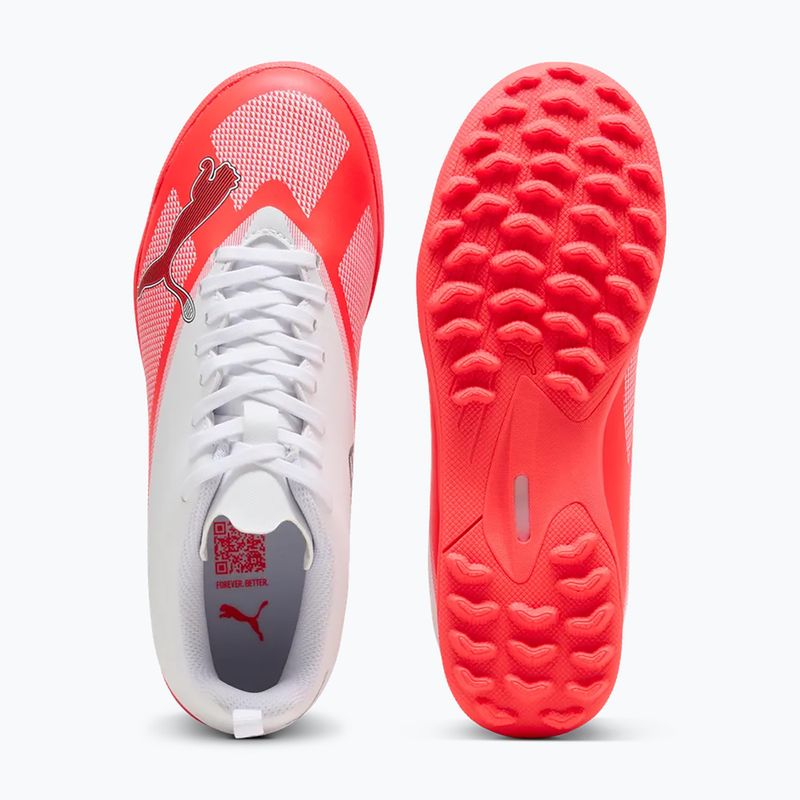 Încălțăminte de fotbal pentru copii PUMA Ultra 7 Play TT Jr ultra red/puma black/puma white 3
