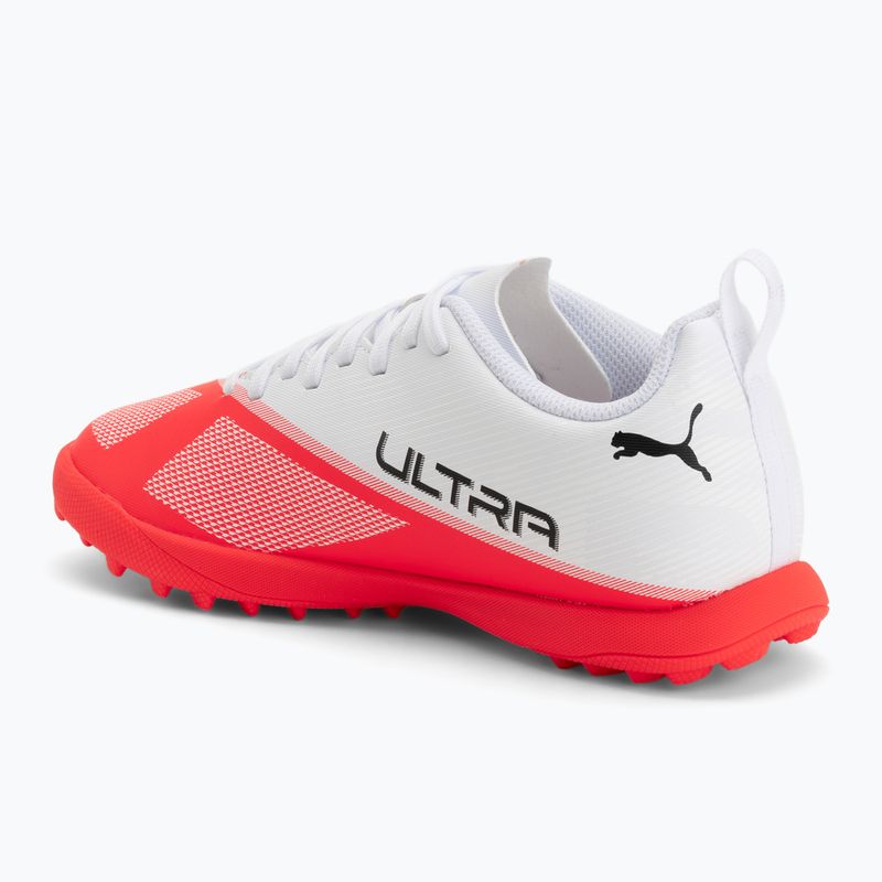 Încălțăminte de fotbal pentru copii PUMA Ultra 7 Play TT Jr ultra red/puma black/puma white 3