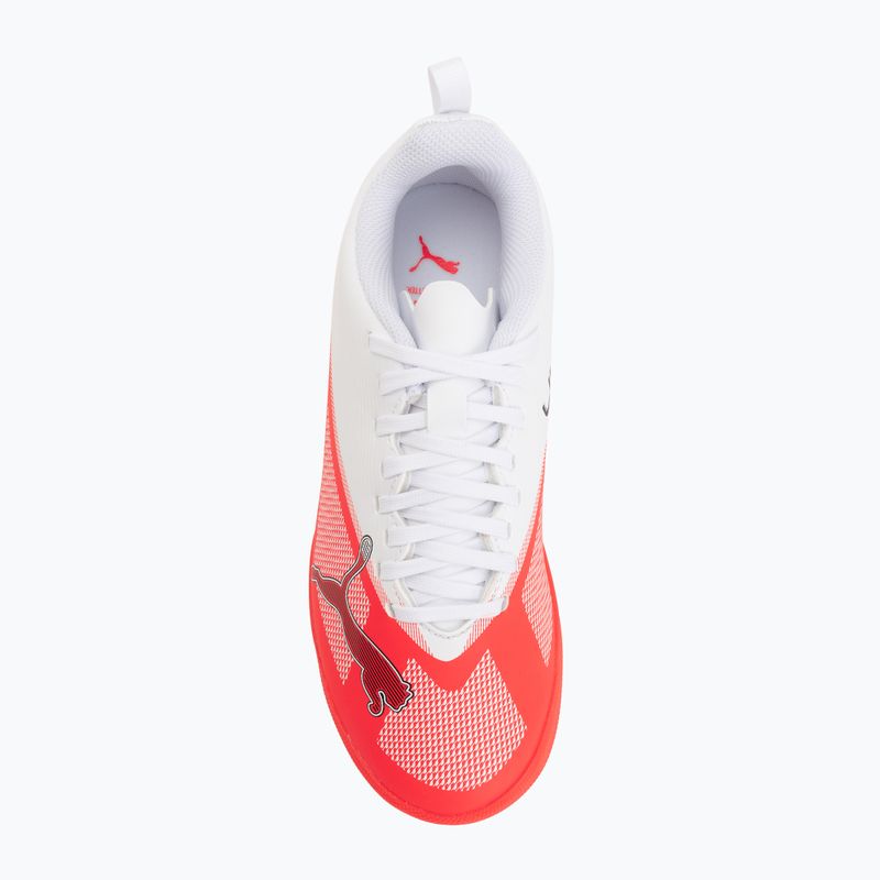 Încălțăminte de fotbal pentru copii PUMA Ultra 7 Play TT Jr ultra red/puma black/puma white 5