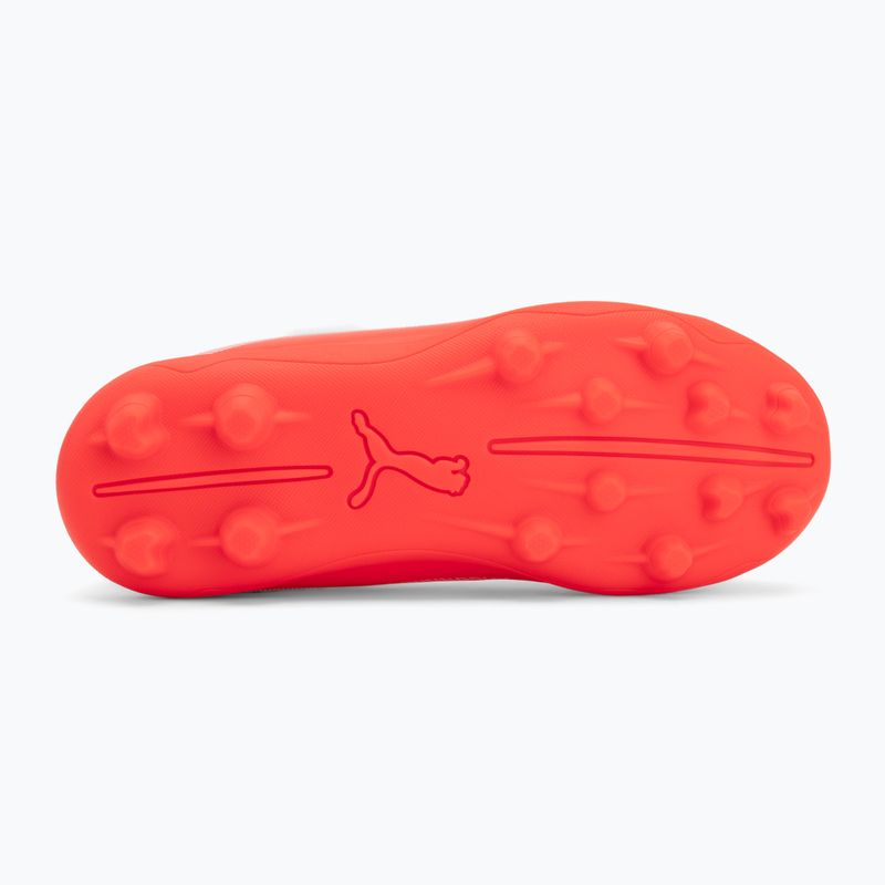Încălțăminte de fotbal pentru copii PUMA Ultra 7 Play V FG/AG RB Jr ultra red/puma black/puma white 4