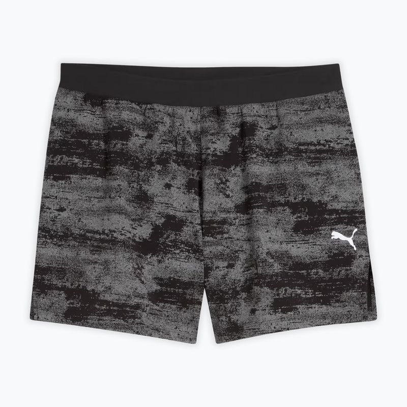 Pantaloni scurți de alergare pentru bărbați PUMA Dreamrun 5" Brightstride AOP puma black 4