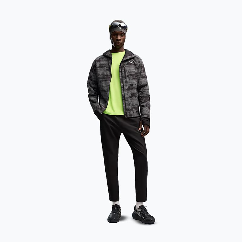 Geacă de alergare pentru bărbați PUMA Run Brightstride AOP Primaloft puma black 2