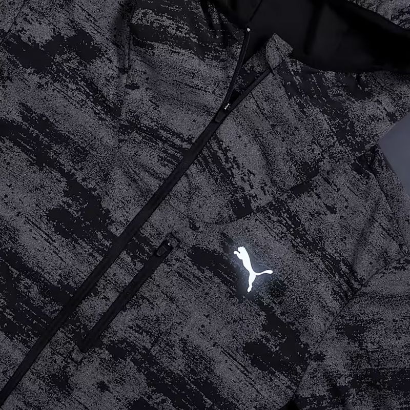 Geacă de alergare pentru bărbați PUMA Run Brightstride AOP Primaloft puma black 7