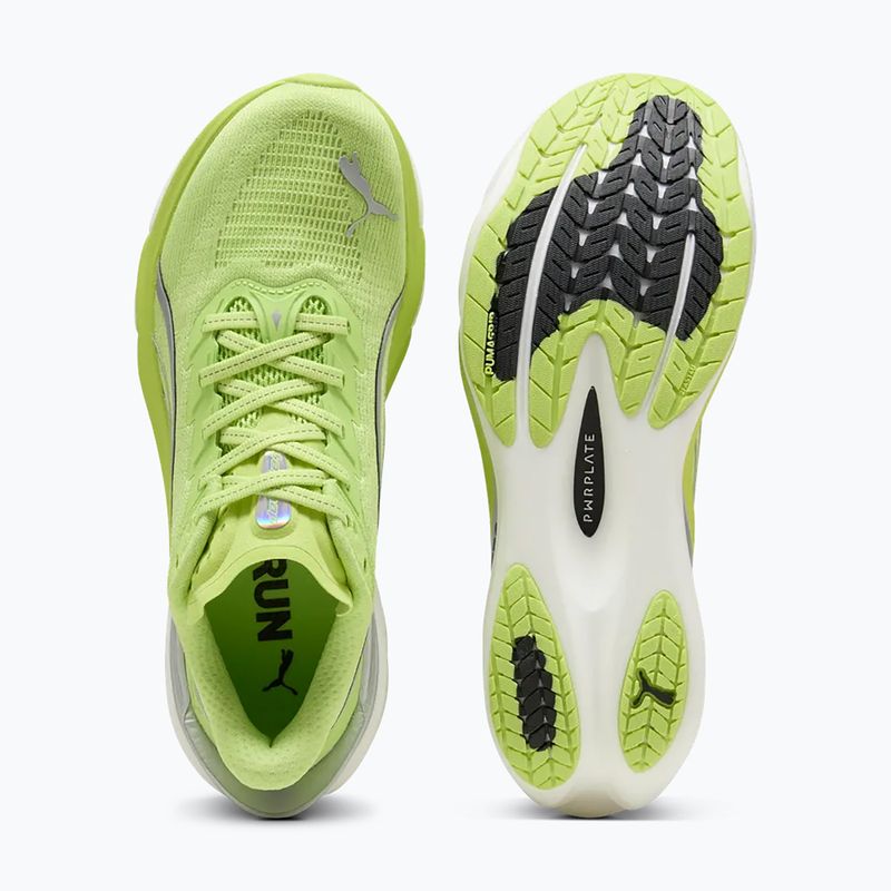 Încălțăminte de alergare pentru femei PUMA Deviate Nitro 4 sunny lime/puma silver 4