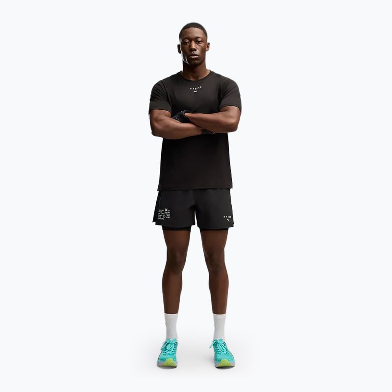 Tricou de antrenament pentru bărbați PUMA x HYROX Pwrmode puma black 2