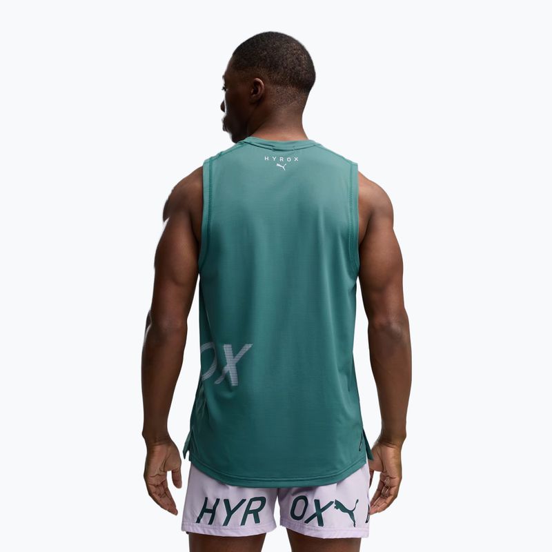 Tricou de antrenament bărbați Puma Hyrx Pwrmode Training Tank herb garden 3