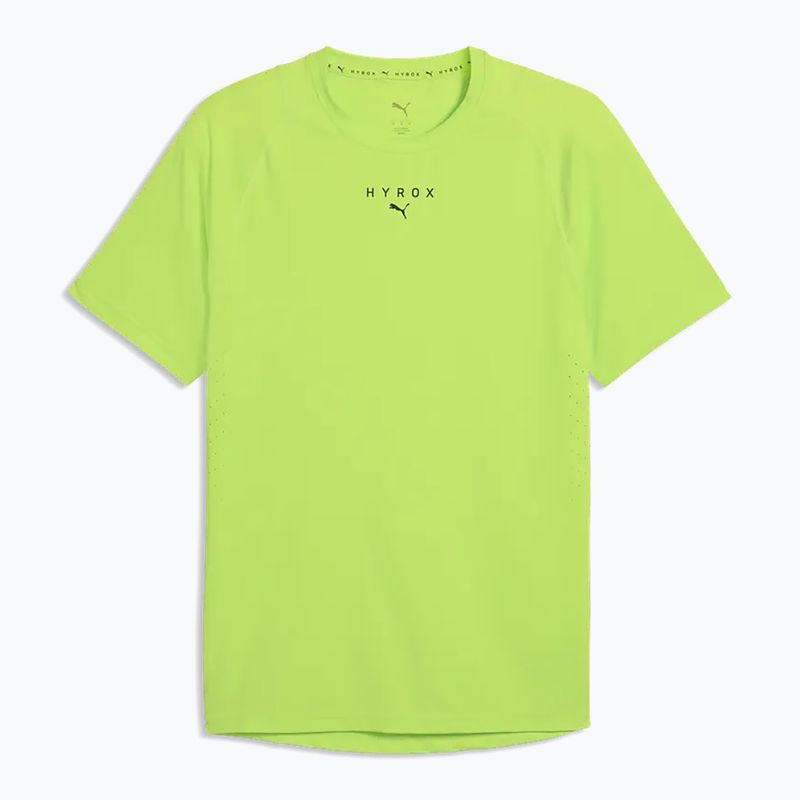 Tricou de antrenament bărbați Puma Hyrox Pwrmode sunny lime 4