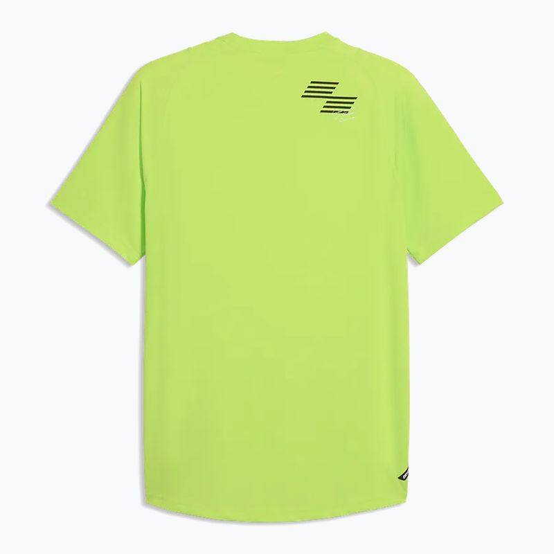 Tricou de antrenament pentru bărbați PUMA x HYROX Pwrmode sunny lime 5