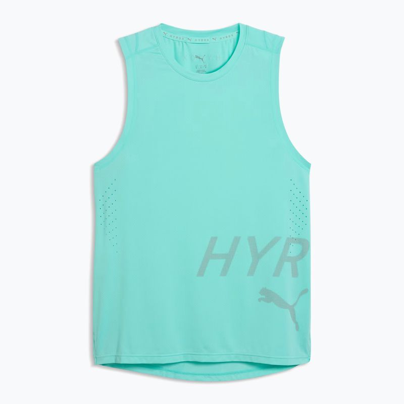 Tricou de antrenament bărbați Puma Hyrx Pwrmode Training Tank intense turquise 4