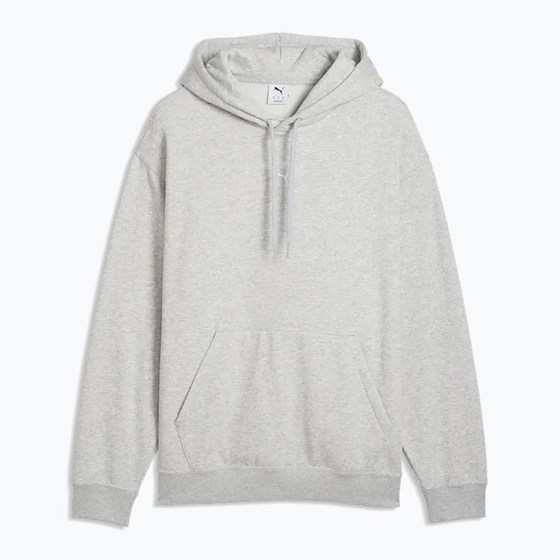 Hanorac bărbați PUMA x HYROX Heavyweight Hoodie gri deschis 4