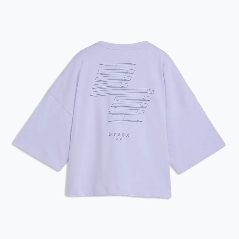 Tricou de antrenament pentru femei Puma Hyrox Cropped Lifestyle light violet 5