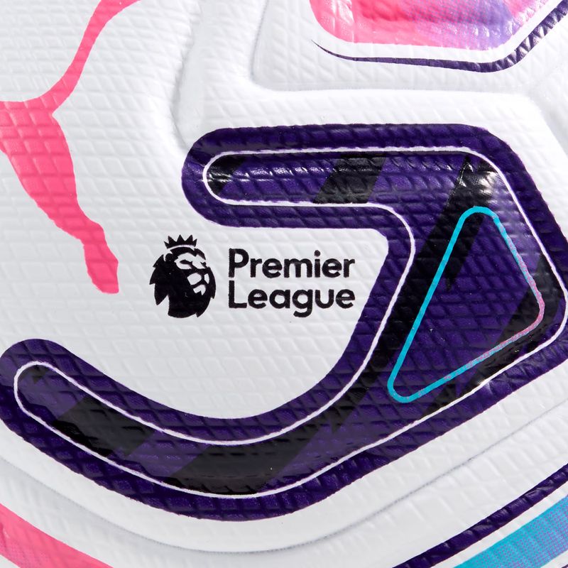 Minge de fotbal PUMA Stellar Nitro Ultimate PL Reactivity puma white/red/purple/blue/pink 3
