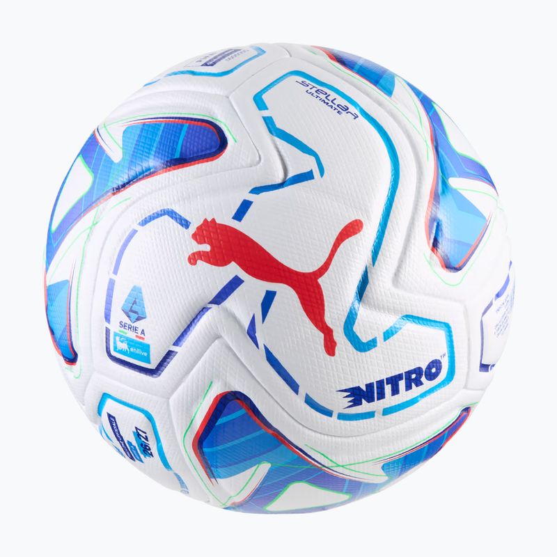 Minge de fotbal PUMA Stellar Nitro Ultimate Serie A puma white 2