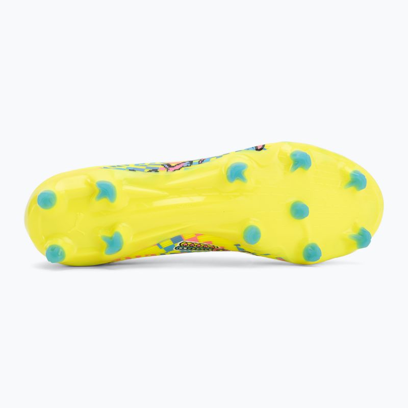 Încățăminte de fotbal PUMA Ultra Nitro 7 Match Advanced Level FG/AG puma white/blue glimmer/pink glimmer/yellow alert 4