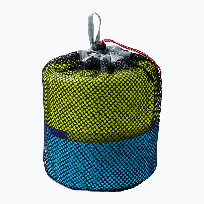MSR 2 persoane Mess albastru / verde fluo set de vase de gătit pentru drumeții 2